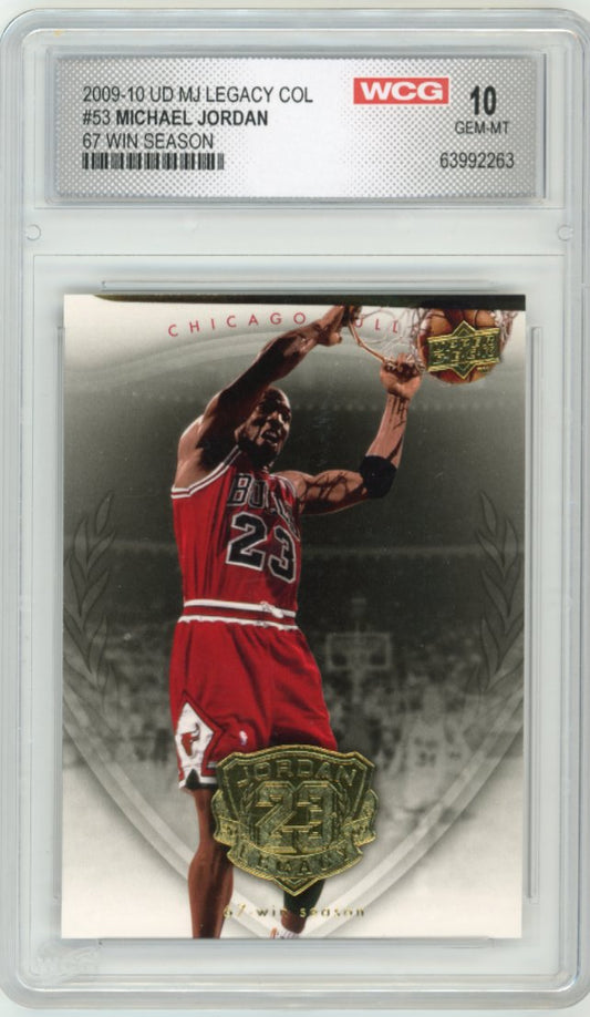 2009/10 Upper Deck Michael Jordan Legacy #53 - Bulls WGC 10