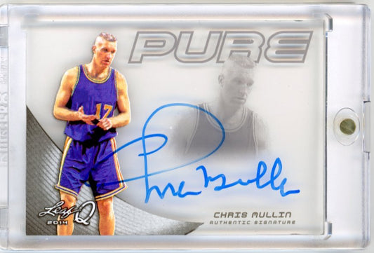 2014 Leaf Chris Mullin Pure #P-CM1 - Autograph Warriors