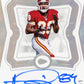 2018 Panini Flawless Andre Rison #FS-AR - #/5 Autograph SIlver Refractor Chiefs