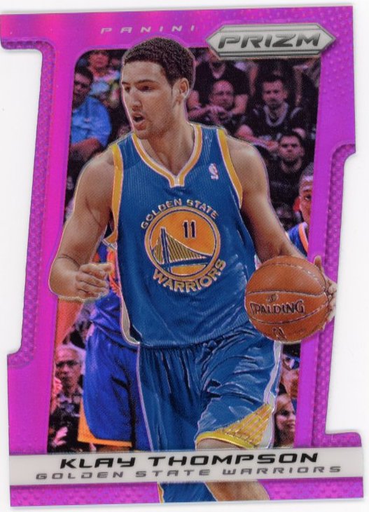 2013/14 Panini Prizm Klay Thompson #197 - #/49 Purple Warriors