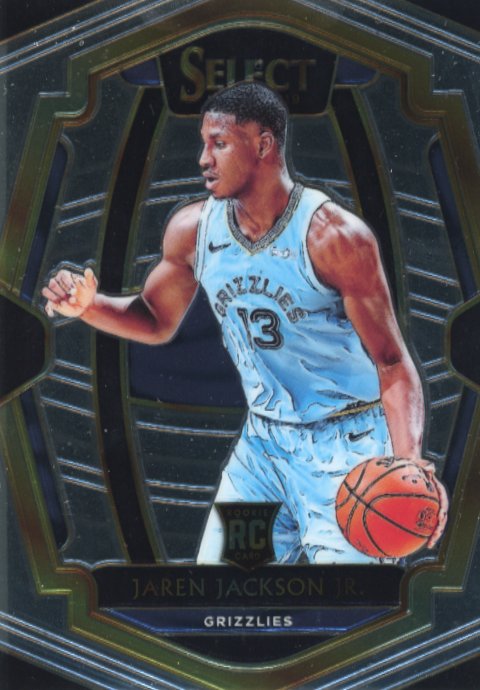 2018/19 Panini Select Jaren Jackson Jr. RC #132 - Premier Level Grizzlies