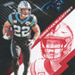 2020 Panini Black Christian McCaffrey #15 - #/7 Red 49ers