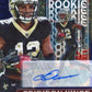 2022 Panini Donruss Optic Chris Olave RC #RGK-8 - #/25 Purple Stars Autograph Saints