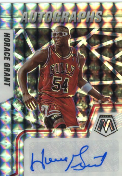 2021/22 Panini Mosaic Horace Grant Autographs #AM-HRG - Autograph Bulls