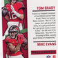 2022 Panini Contenders Tom Brady & Mike Evans Touchdown Tandems #TDT-TB - Green #/99 Buccaneers