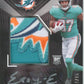 2022 Panini Black Erik Ezukanma RC #237 - Relic Red #/15 Dolphins