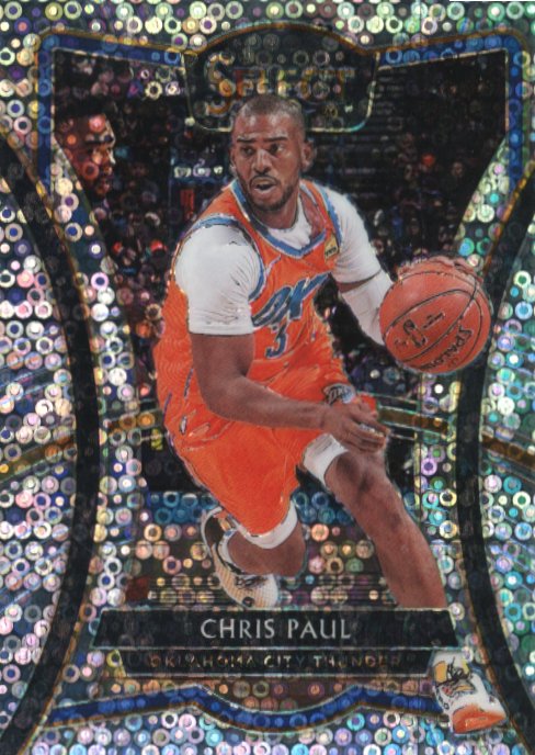 2019/20 Panini Select Chris Paul #164 - Silver Disco Thunder