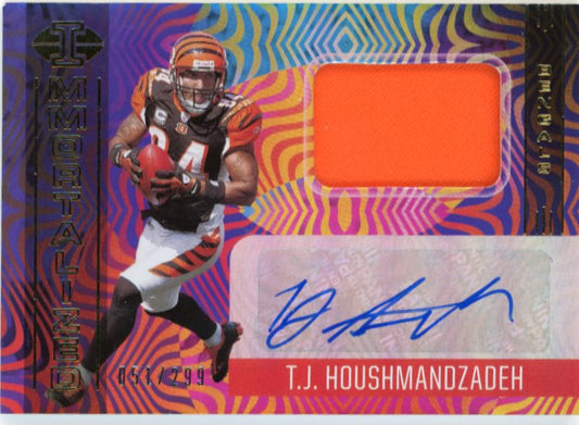 2021 Panini Illusions T.J. Houshmandzadeh Immortalized # IJ-TJ - Relic #/299 Bengals