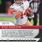 2018 Panini Prizm Kyle Juszczyk #30 - Green Cracked Ice #/75 49ers