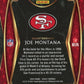 2020 Panini Select Joe Montana #118 - Silver Premier Level #/35 49ers