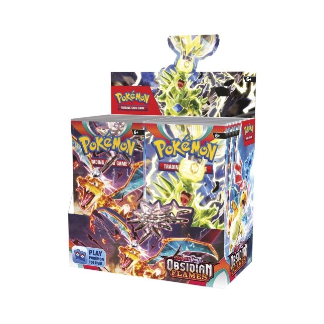 Pokemon Scarlet & Violet Obsidian Flames Booster Box