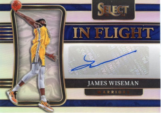 2021/22 Panini Select James Wiseman #IF-JWS - #/299 Autograph Warriors