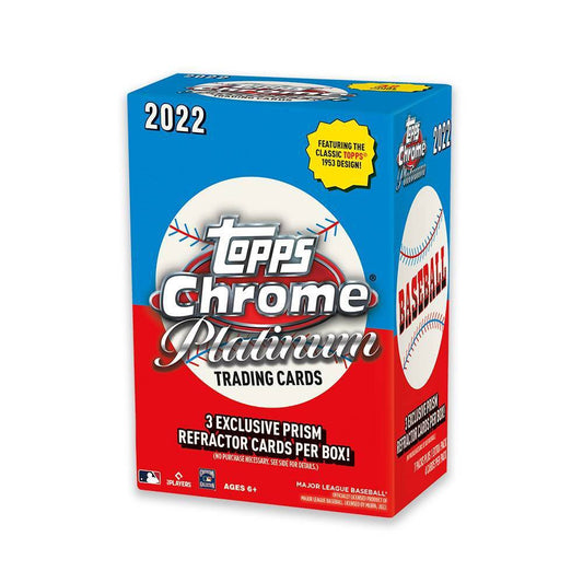 2022 Topps Chrome Platinum Baseball Blaster Box