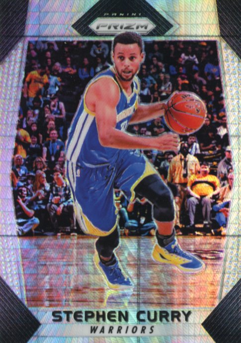 2017/18 Panini Prizm Stephen Curry #41 - Hyper Prizm Warriors