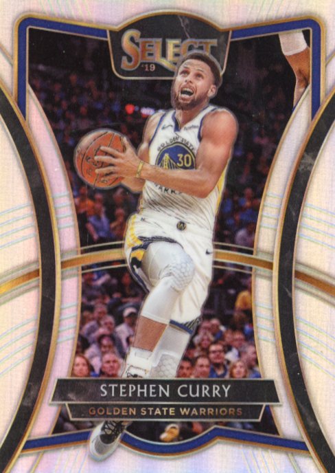 2019/20 Panini Select Stephen Curry #119 - Silver Warriors