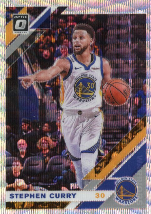 2019/20 Panini Donruss Optic Stephen Curry #8 - Wave Warriors