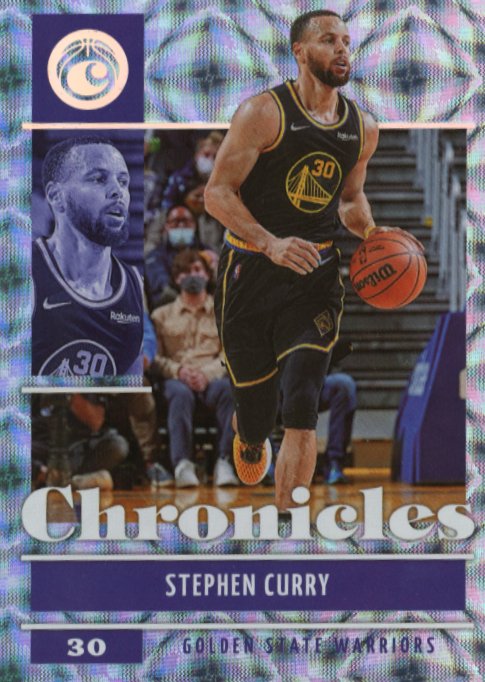 2021/22 Panini Chronicles Stephen Curry #3 - Asia Parallel Warriors