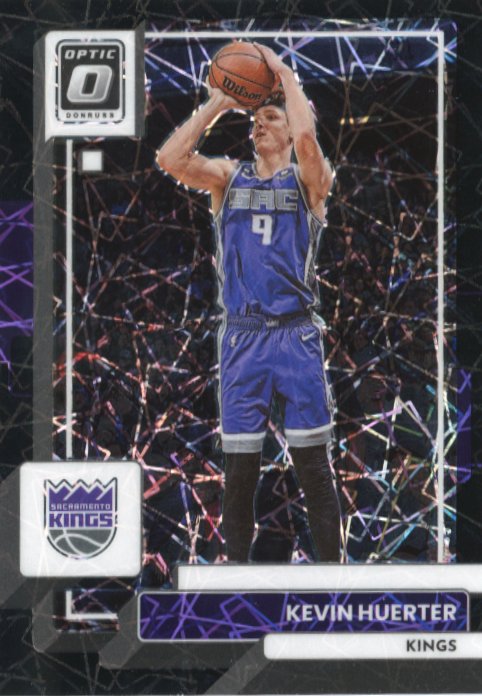 2022/23 Panini Donruss Optic Kevin Huerter #135 - Black Velocity #/39 Kings