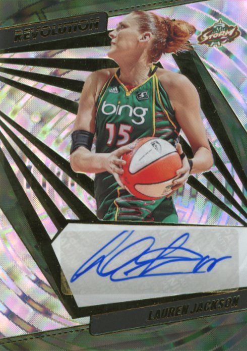 2021/22 Panini WNBA Revolution Lauren Jackson #AG-LJN -  Autograph #/99 Storm