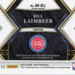 2022/23 Panini Select Bill Laimbeer #AM-BLL - Silver Autograph Relic #/199 Pistons
