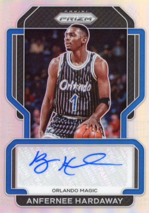 2021/22 Panini Prizm Anfernee Hardaway #SG-AHW - Silver Autograph Magic