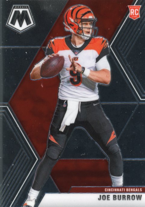 2020 Panini Mosaic Joe Burrow RC #201 - Bengals