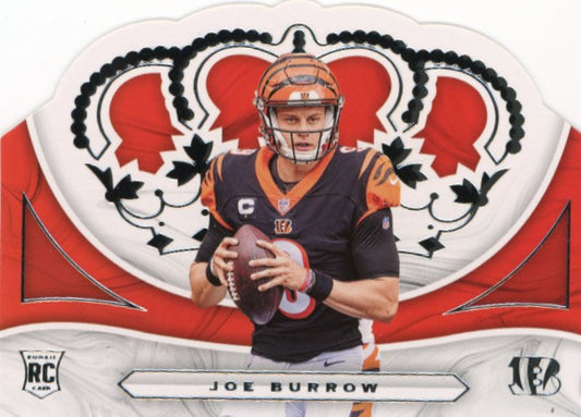 2020 Panini Chronicles Crown Royale Joe Burrow RC #CR-1 - Bengals