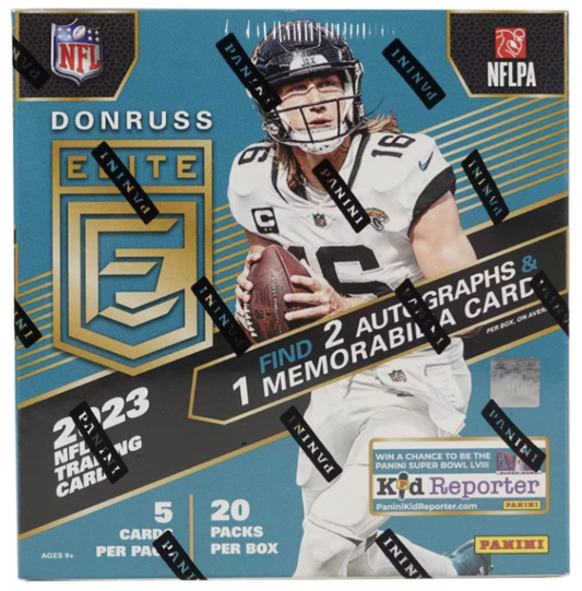 2023 Panini Donruss Elite Football Hobby Box