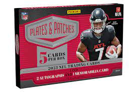 2023 Panini Plates & Patches Football Hobby Box