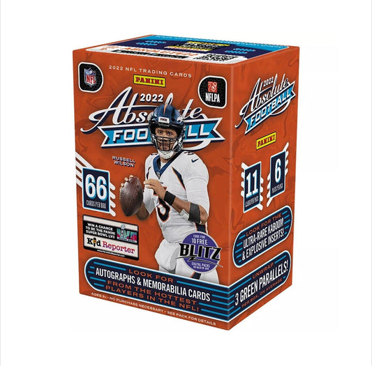 2022 Panini Absolute Football Blaster Box