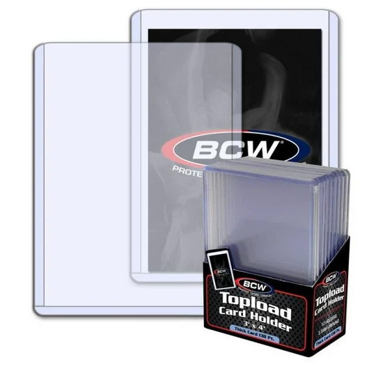 BCW 140pt Toploaders - 10 pack