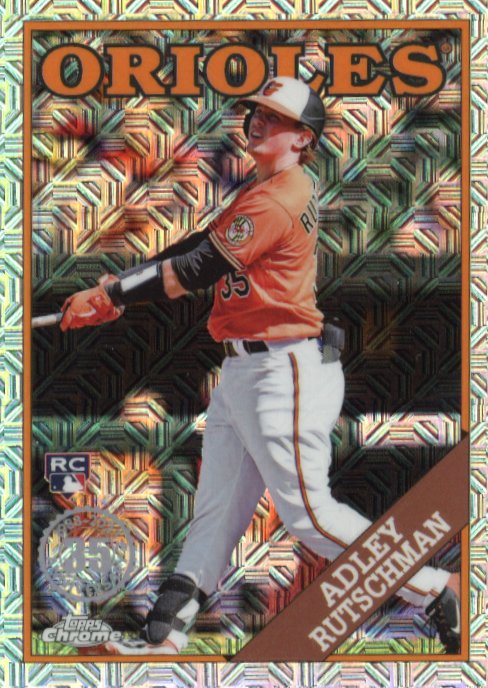 2023 Topps Adley Rutschman 35th Anniversary RC #T88C-5 - Mojo Orioles