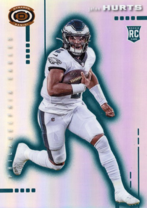 2020 Panini Chronicles Dynagon Jalen Hurts RC #D-19 - Eagles