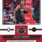 2021/22 Panini Contenders Optic Jalen Green RC #UCA-JGR - #/99 Silver Autograph