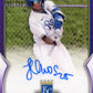 2023 Bowman Chrome Juan Olmos #CPA-JOS - #/250 Purple Autograph Royals