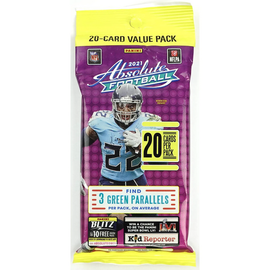 2021 Panini Absolute Football Value Pack