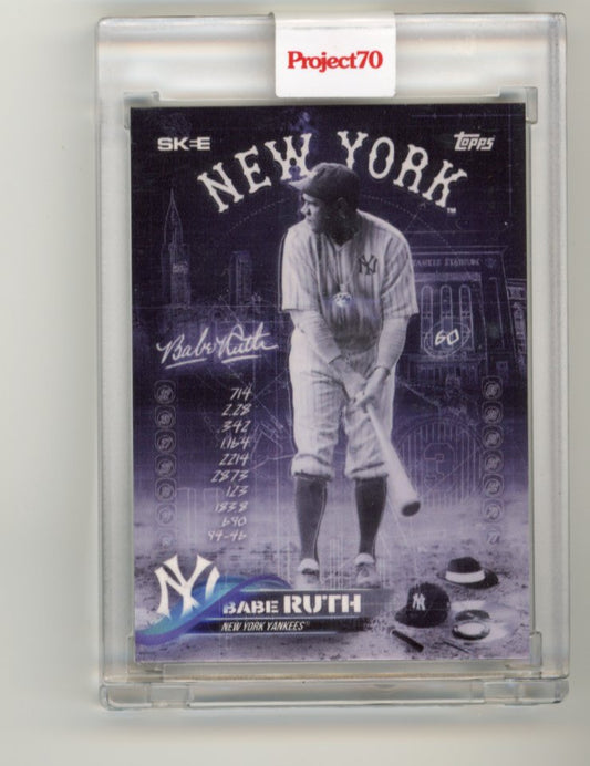 2021 Topps Project70 Babe Ruth DJ Skee #3 - Yankees