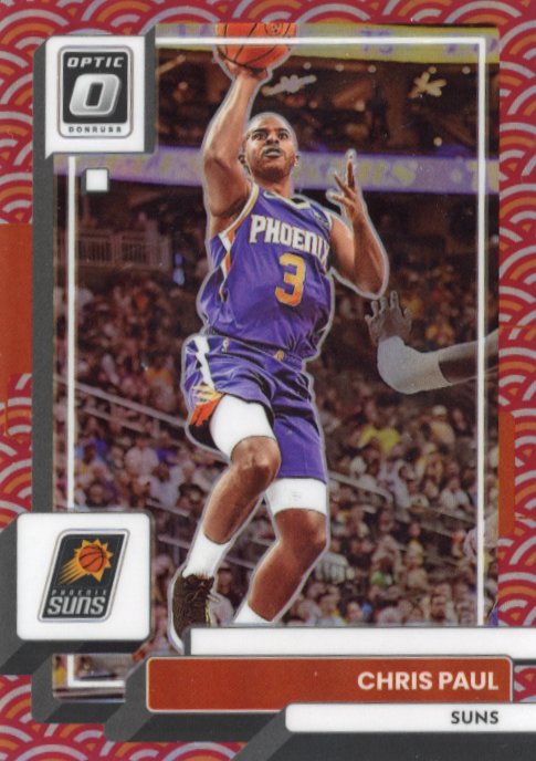 2022/23 Panini Donruss Optic Chris Paul #125 - Photon SP Suns Warriors