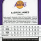 2019/20 Panini NBA Hoops Premium Lebron James #87 - Purple Disco Lakers