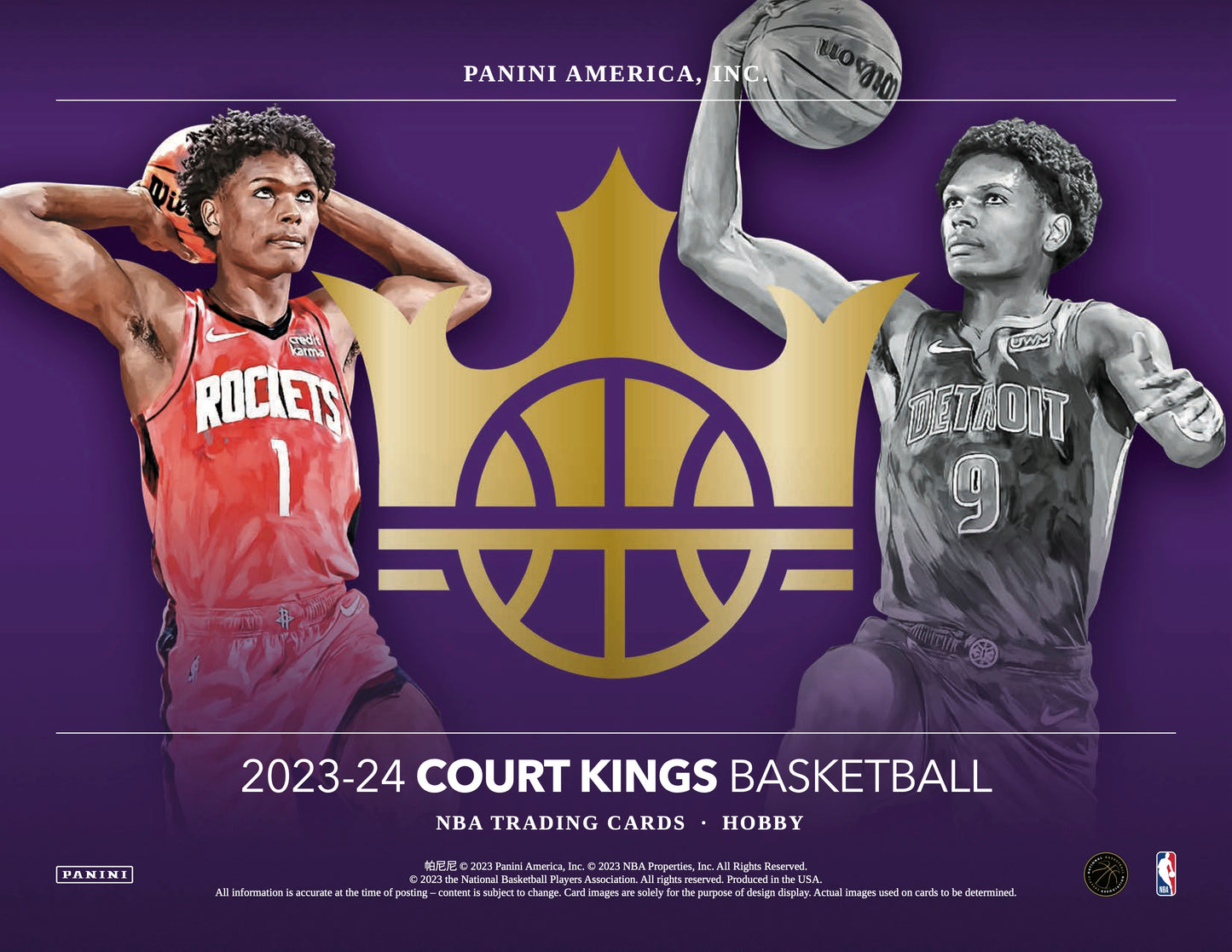 PRESALE - 2023/24 Panini Court Kings Basketball Hobby Box