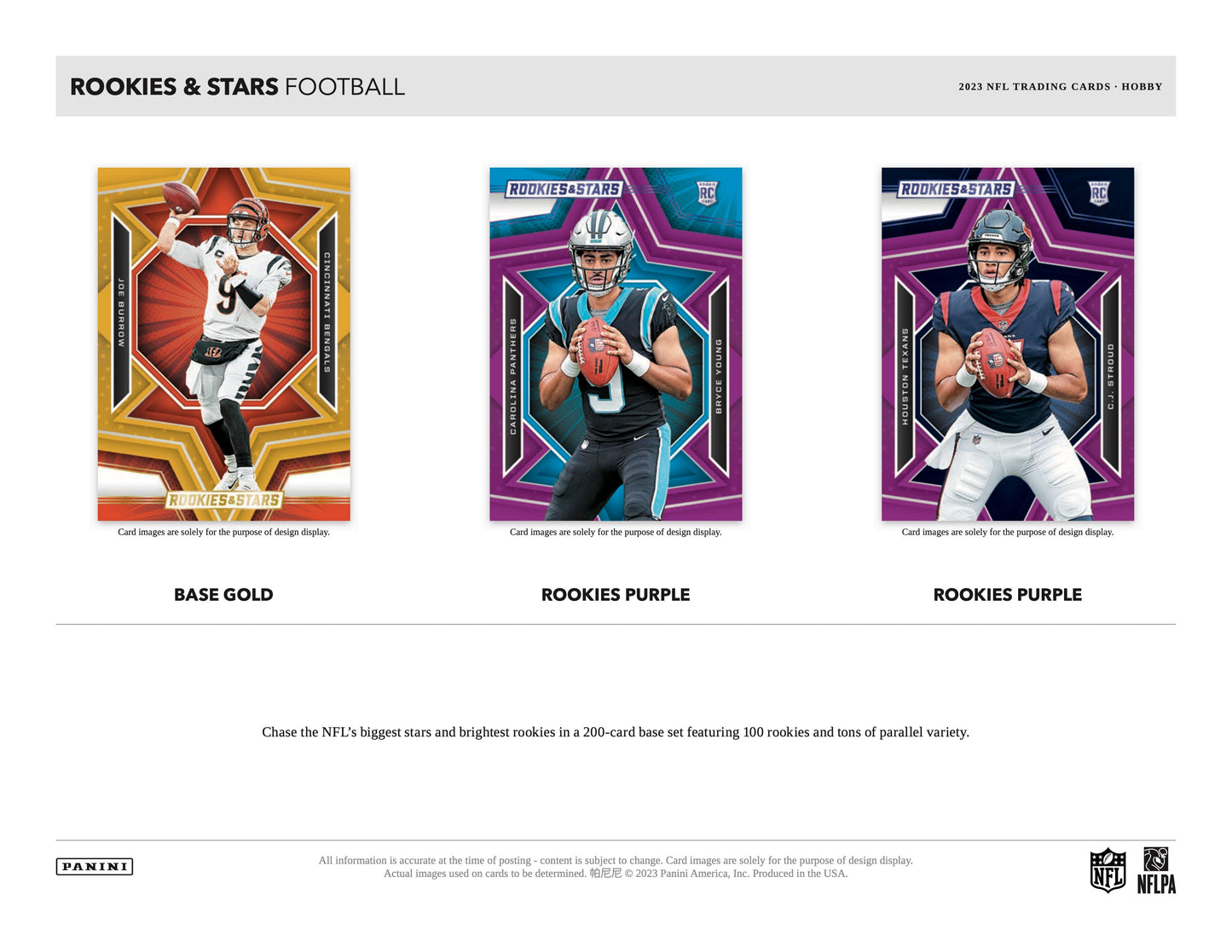 2023 Panini Rookies and Stars Football Hobby Box