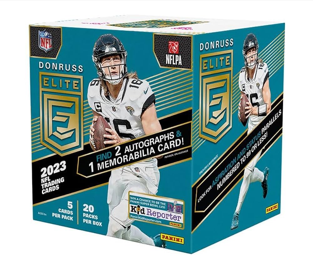 2023 Panini Donruss Elite Football Hobby Box