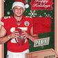 2017 Panini Black Friday Patrick Mahomes II RC #HHF-PM Happy Holidays Patch Chiefs