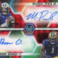 2023 Bowman University's Best Michael Penix Jr. Rome Odunze #DA-PO - #/10 Dual Autograph Huskies