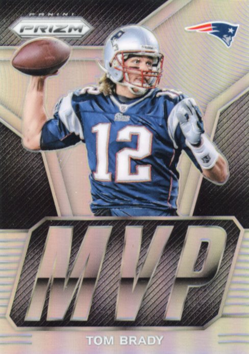 2017 Panini Prizm Tom Brady #24 - MVP Silver Patriots