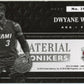 2015/16 Panini Limited Dwayne Wade Material Monikers #29 - 'Flash' Relic #/149 Heat