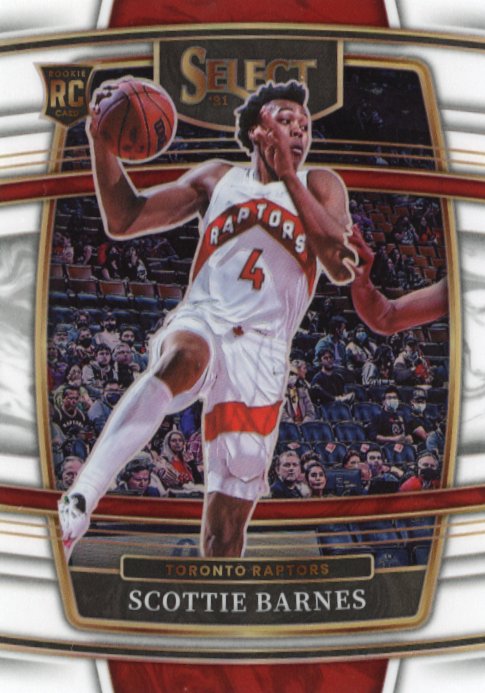 2021/22 Panini Select Scottie Barnes RC #74 - #/149 Raptors