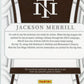 2023 Panini National Treasures Jackson Merrill #69 - Relic Purple #/3 Padres