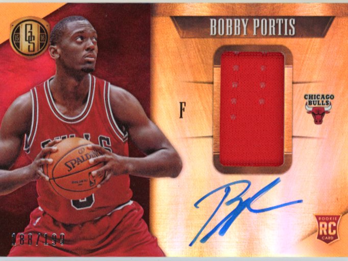 2015/16 Panini Gold Standard Bobby Portis RC #225 - Autograph Relic #/199 Bulls