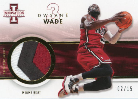 2012/13 Panini Innovation Dwayne Wade #29 - Relic #/15 Heat